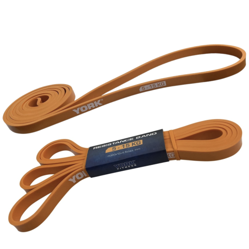 Резинка для фитнеса  York 5-15 кг оранжевый #Y-80500 - фото №3